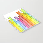 Rainbow of Cats Funny Whimsical Animals Notebook Gallery Image 3