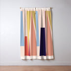 Minimal Geometric Abstraction 101 Window Curtain Gallery Image 3