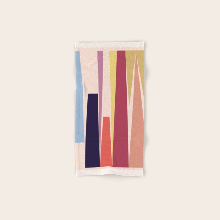 Minimal Geometric Abstraction 101 Bath Towel Gallery Image 1