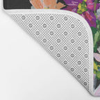 Dahlias and Gladiolus Bouquet Bath Mat Gallery Image 2