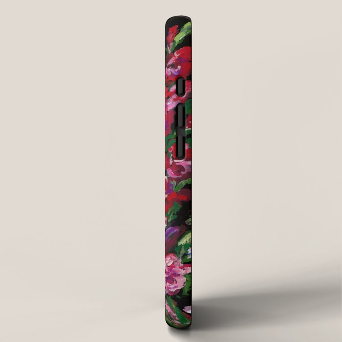 Dahlias and Gladiolus Bouquet iPhone Case Gallery Image 2