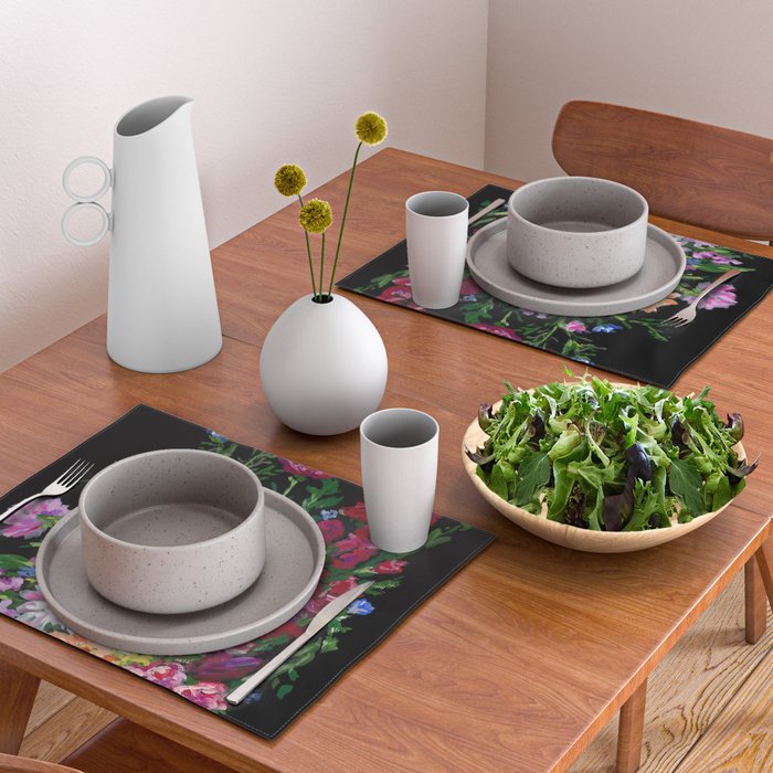 Dahlias and Gladiolus Bouquet Placemat Gallery Image 2