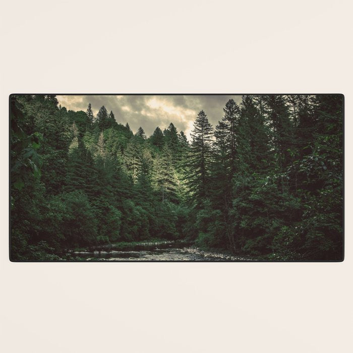 Pacific Northwest River - Nature Photography Desk Mat Gallery Image 3