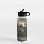 Pacific Northwest River - Nature Photography Water Bottle Gallery Image 1