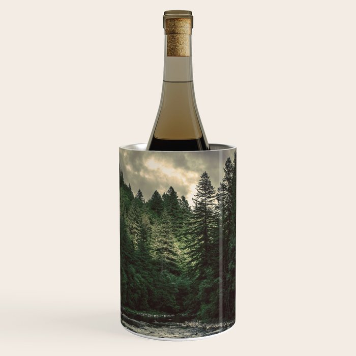 Pacific Northwest River - Nature Photography Wine Chiller Gallery Image 1