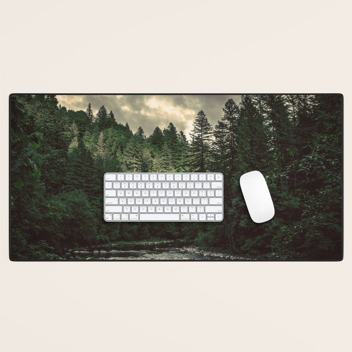 Pacific Northwest River - Nature Photography Desk Mat Gallery Image 1