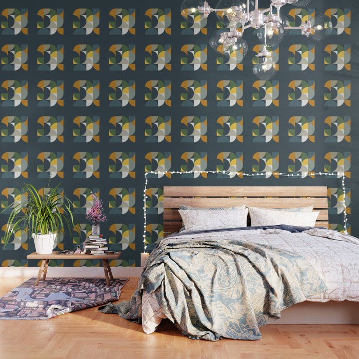 Mid Century Geometric 13/2 Wallpaper Gallery Image 1
