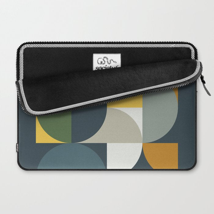 Mid Century Geometric 13/2 Laptop Sleeve Gallery Image 2