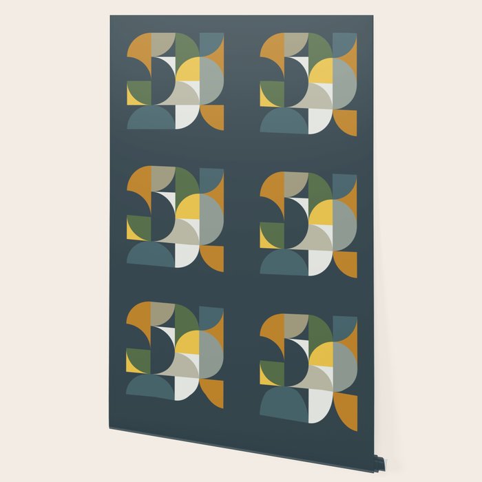 Mid Century Geometric 13/2 Wallpaper Gallery Image 2