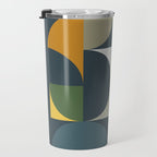 Mid Century Geometric 13/2 Travel Mug Gallery Image 3