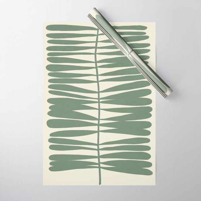 Branch Outline 2 Wrapping Paper Gallery Image 1