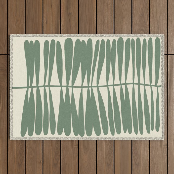 Branch Outline 2 Outdoor Rug Gallery Image 1