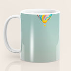 Hot Air Balloons Over Clouds Coffee Mug Gallery Image 3