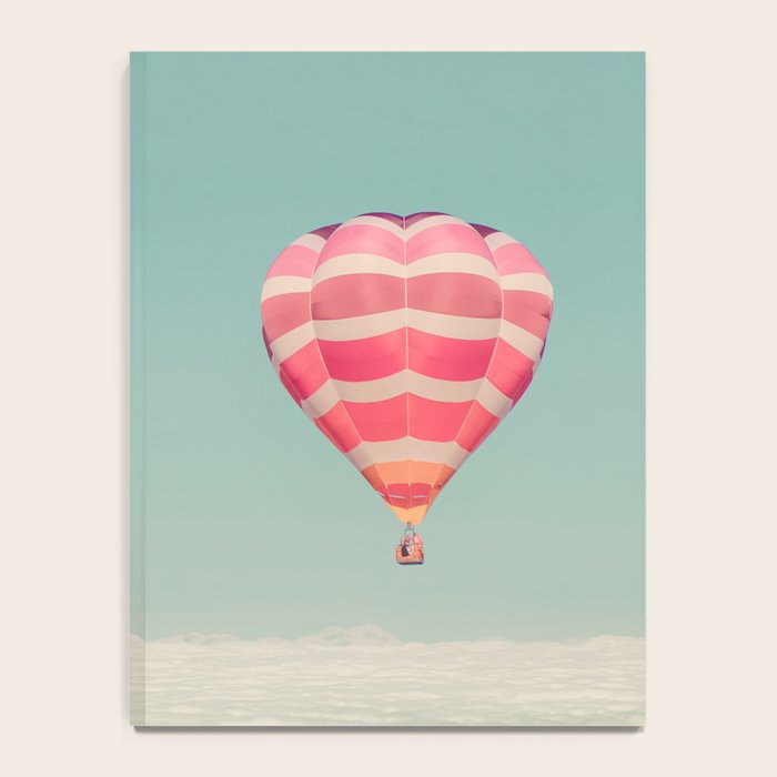 Hot Air Balloons Over Clouds Notebook Gallery Image 4