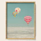 Hot Air Balloons Over Clouds Serving Tray Gallery Image 1