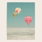 Hot Air Balloons Over Clouds Poster Gallery Image 4
