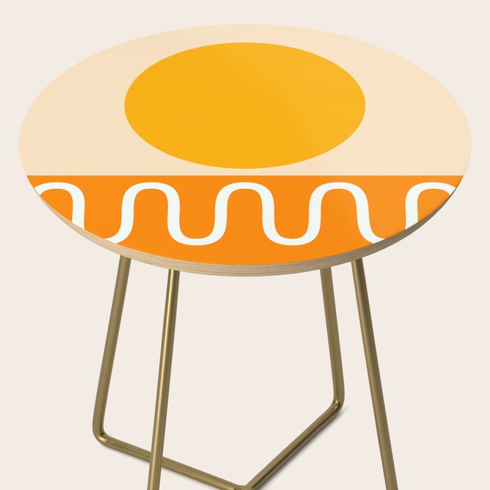 Abstract Landscape 22C Side Table Gallery Image 2