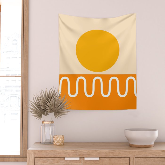 Abstract Landscape 22C Wall Tapestry Gallery Image 2