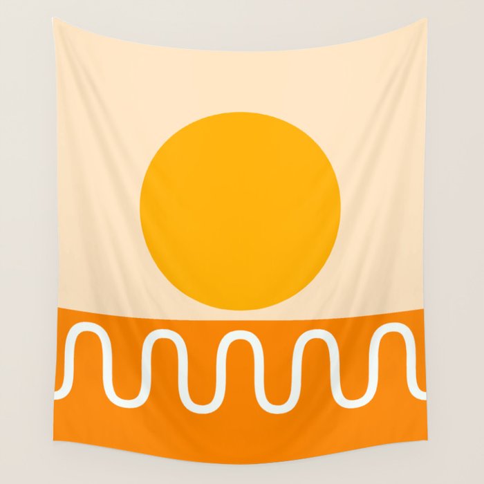 Abstract Landscape 22C Wall Tapestry Gallery Image 4