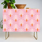 Diamonds & Petals: The Peach Edition Credenza Gallery Image 1