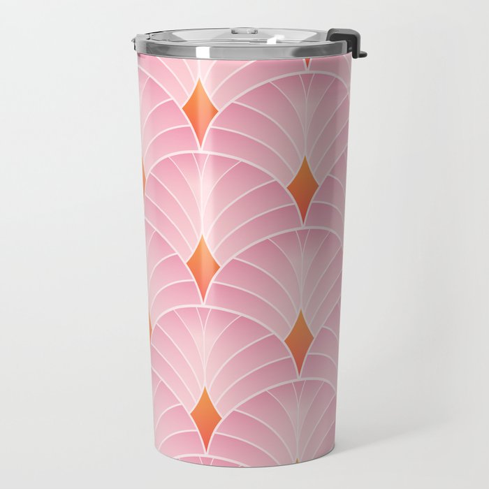 Diamonds & Petals: The Peach Edition Travel Mug Gallery Image 2