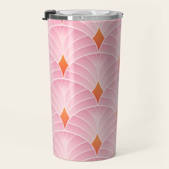 Diamonds & Petals: The Peach Edition Travel Mug Gallery Image 3