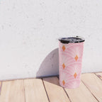 Diamonds & Petals: The Peach Edition Travel Mug Gallery Image 4