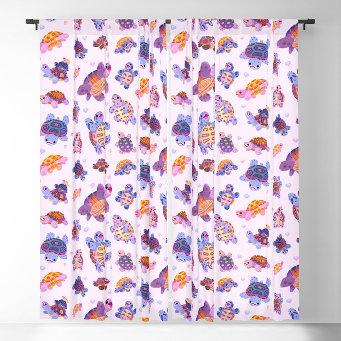 Diamondback terrapin Window Curtain Gallery Image 1