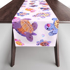 Diamondback terrapin Table Runner Gallery Image 1