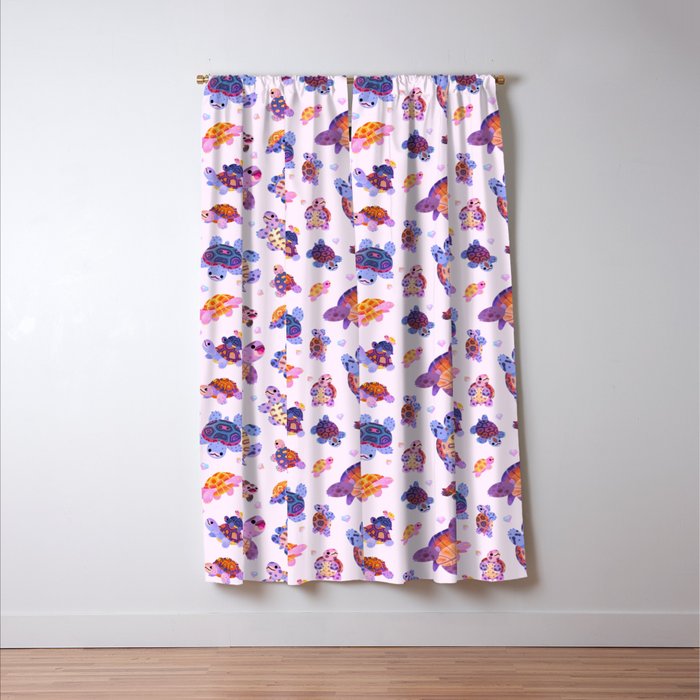 Diamondback terrapin Window Curtain Gallery Image 3