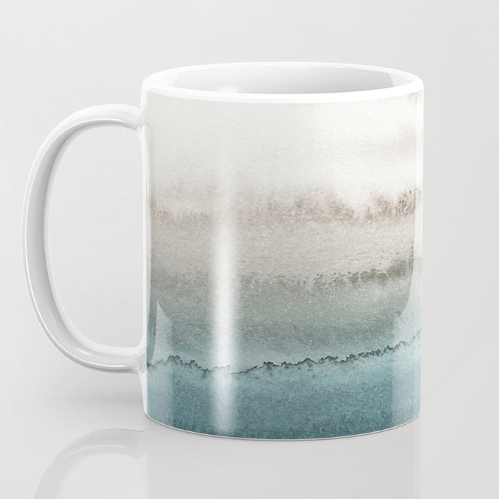 WITHIN THE TIDES - CRASHING WAVES TEAL Coffee Mug Gallery Image 3