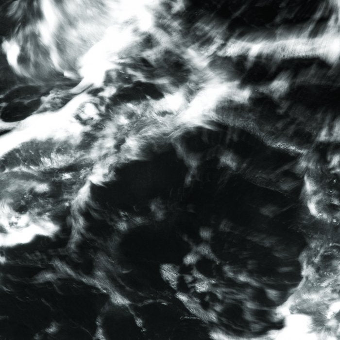 Waves - Black and White Abstract Coffee Mug Gallery Image 2