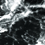 Waves - Black and White Abstract Coffee Mug Gallery Image 2