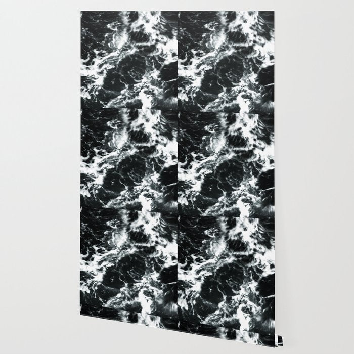 Waves - Black and White Abstract Wallpaper Gallery Image 2