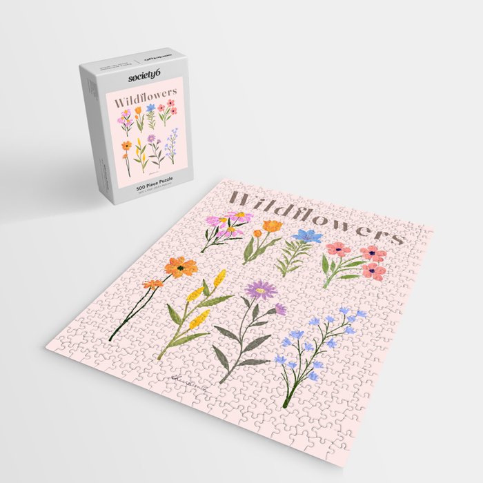 Wildflowers Jigsaw Puzzle Gallery Image 2