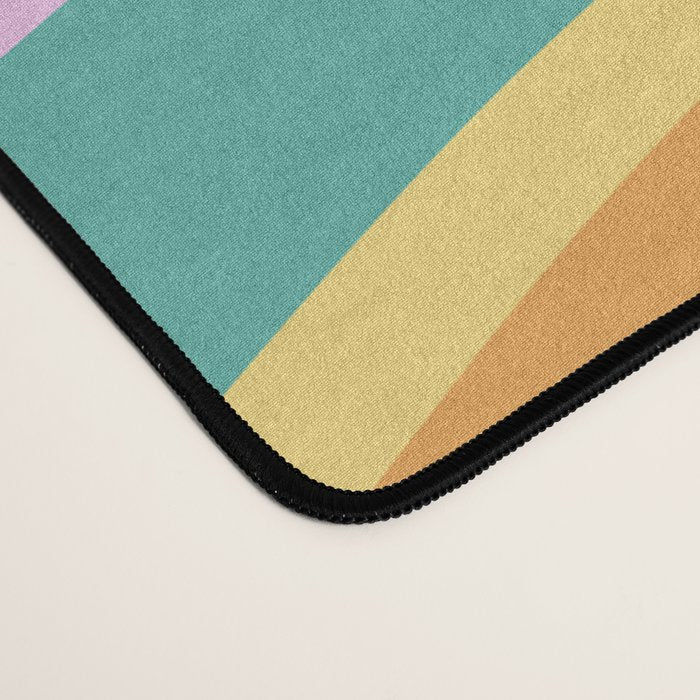 Wavy Stripes XXIV - 90s Summer Desk Mat Gallery Image 4