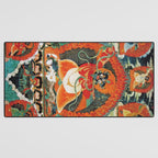 Tibetan Buddhist Hindu Garuda Shambala Desk Mat Gallery Image 3
