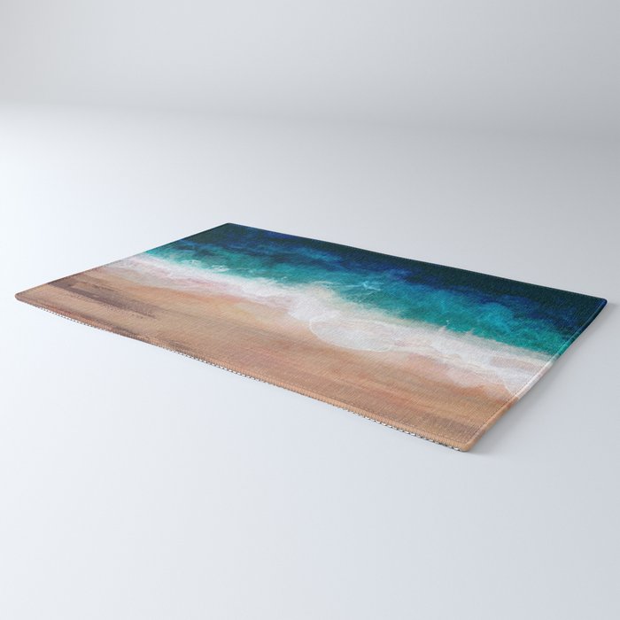 Watercolour Summer Beach IV Rug Gallery Image 3
