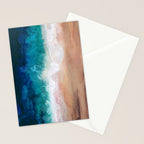 Watercolour Summer Beach IV Stationery Card Gallery Image 2