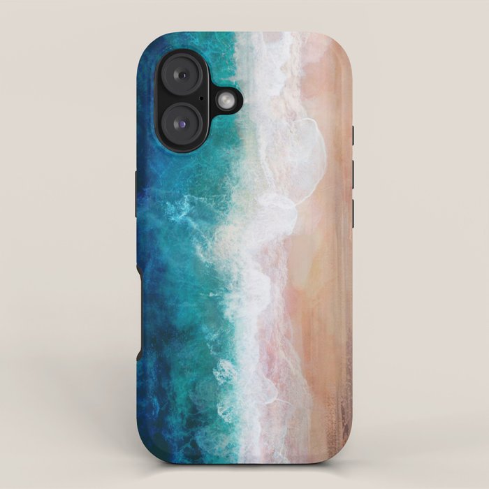 Watercolour Summer Beach IV iPhone Case Gallery Image 1