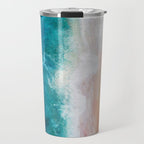 Watercolour Summer Beach IV Travel Mug Gallery Image 1