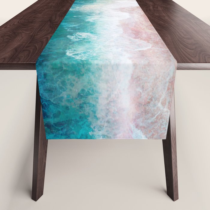 Watercolour Summer Beach IV Table Runner Gallery Image 1