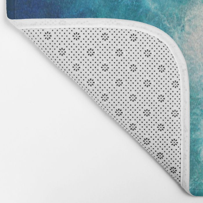 Watercolour Summer Beach IV Bath Mat Gallery Image 2