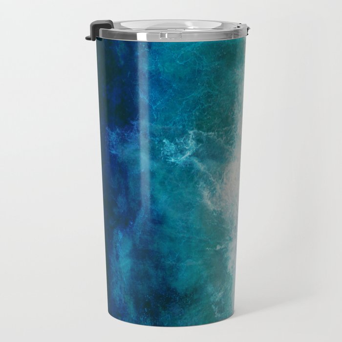 Watercolour Summer Beach IV Travel Mug Gallery Image 3