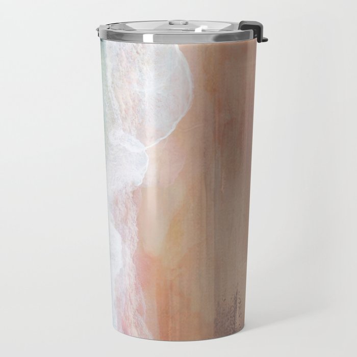 Watercolour Summer Beach IV Travel Mug Gallery Image 2