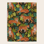 Jungle Cats In Charcoal Poster Gallery Image 4