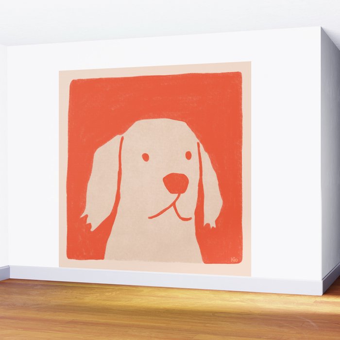 Dog oh  Wall Mural Gallery Image 2