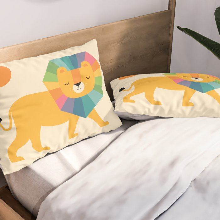 Lion Shine Pillow Sham Gallery Image 2