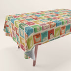 Meowsterpieces of Kiterature - Cat Literature Puns Tablecloth Gallery Image 1