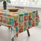 Meowsterpieces of Kiterature - Cat Literature Puns Tablecloth Gallery Image 3